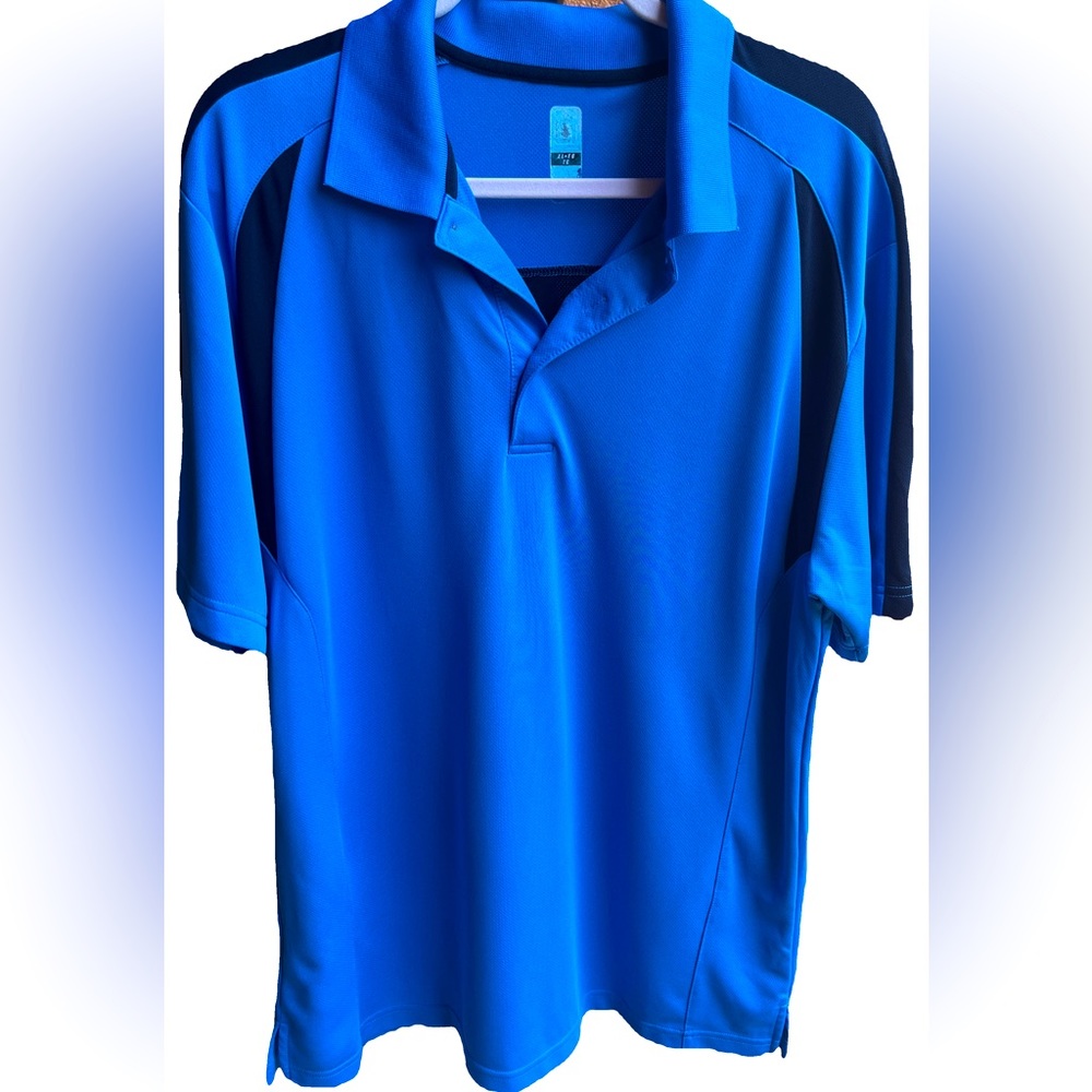 Blue PGA Tour Golf Polo Excellent Condition